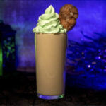 Disney Halloween food - Apple Fritter Milkshake