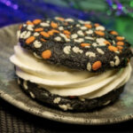 Disney Halloween food - Ice Cream Cookie Sandwich