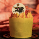 Disney Halloween food - Headless Horseman Cupcake