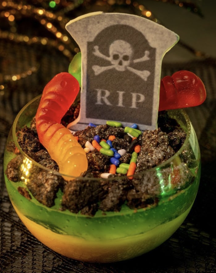 Disney Halloween food - Tropical Graveyard