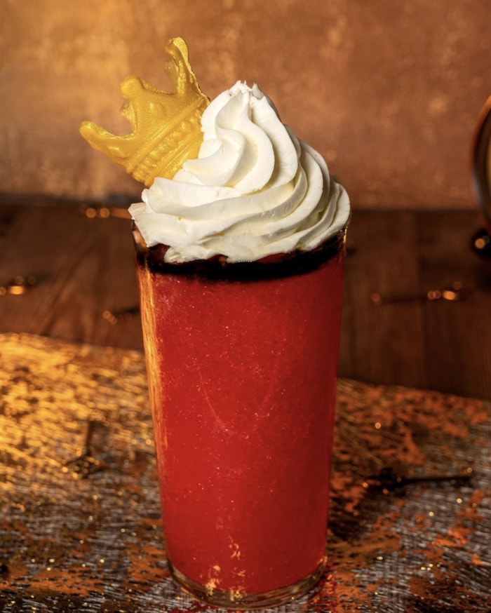 Disney Halloween food - Queen of Hearts Slushy