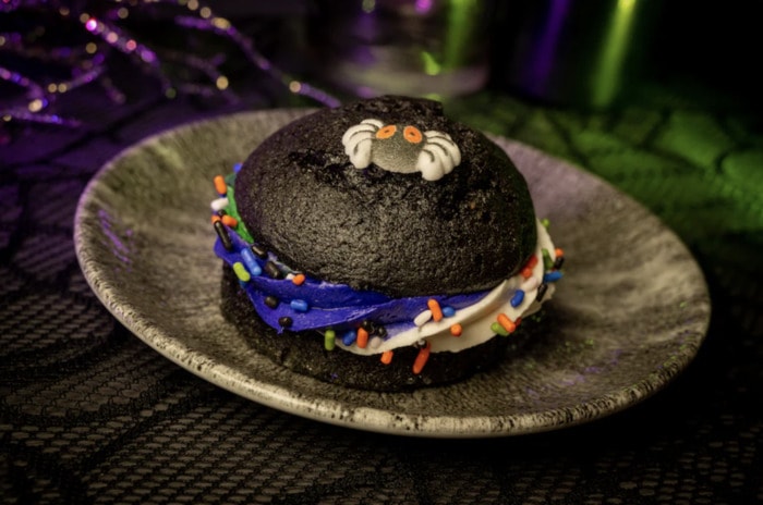 Disney Halloween food - Black Velvet Whoopie Pie