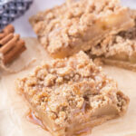 easy apple desserts - Caramel Apple Bars