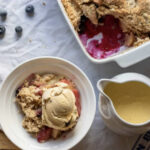 easy apple desserts - Apple and Blueberry Crumble