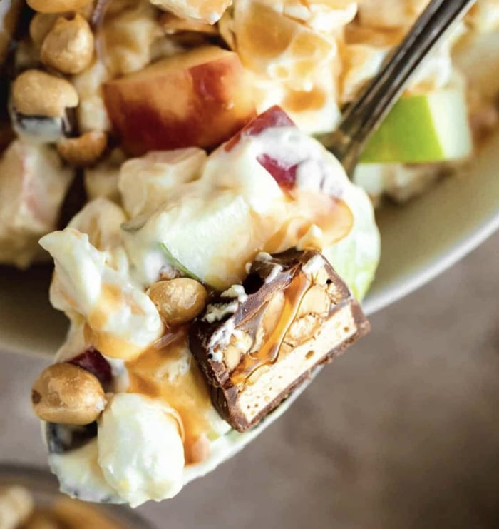 easy apple desserts - Taffy Apple Salad