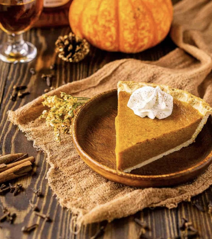 easy pumpkin desserts - Maple-Bourbon Pumpkin Pie