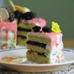 cake serving guide - layer cake
