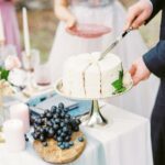 cake serving guide - wedding cake