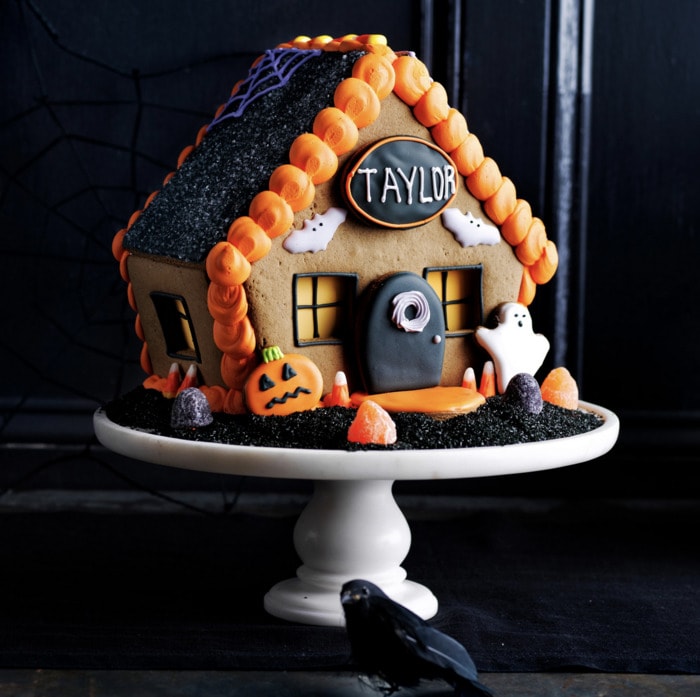 Halloween Gingerbread House Kit - Williams Sonoma Personalized House