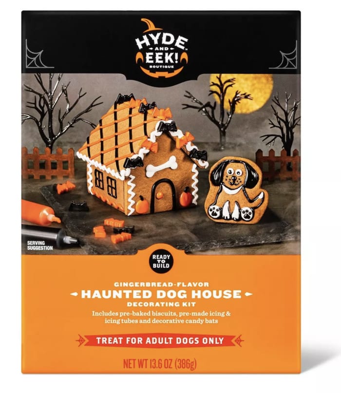 Halloween Gingerbread House Kit - Target Dog House