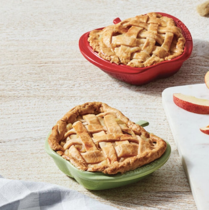 Le Creuset Autumn Collection 2023 - apple tart dishes