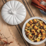 Le Creuset Autumn Collection 2023 - pumpkin casserole dish