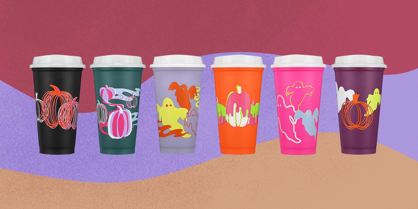 Starbucks Halloween Cups 2023 - Reusable Hot Cups