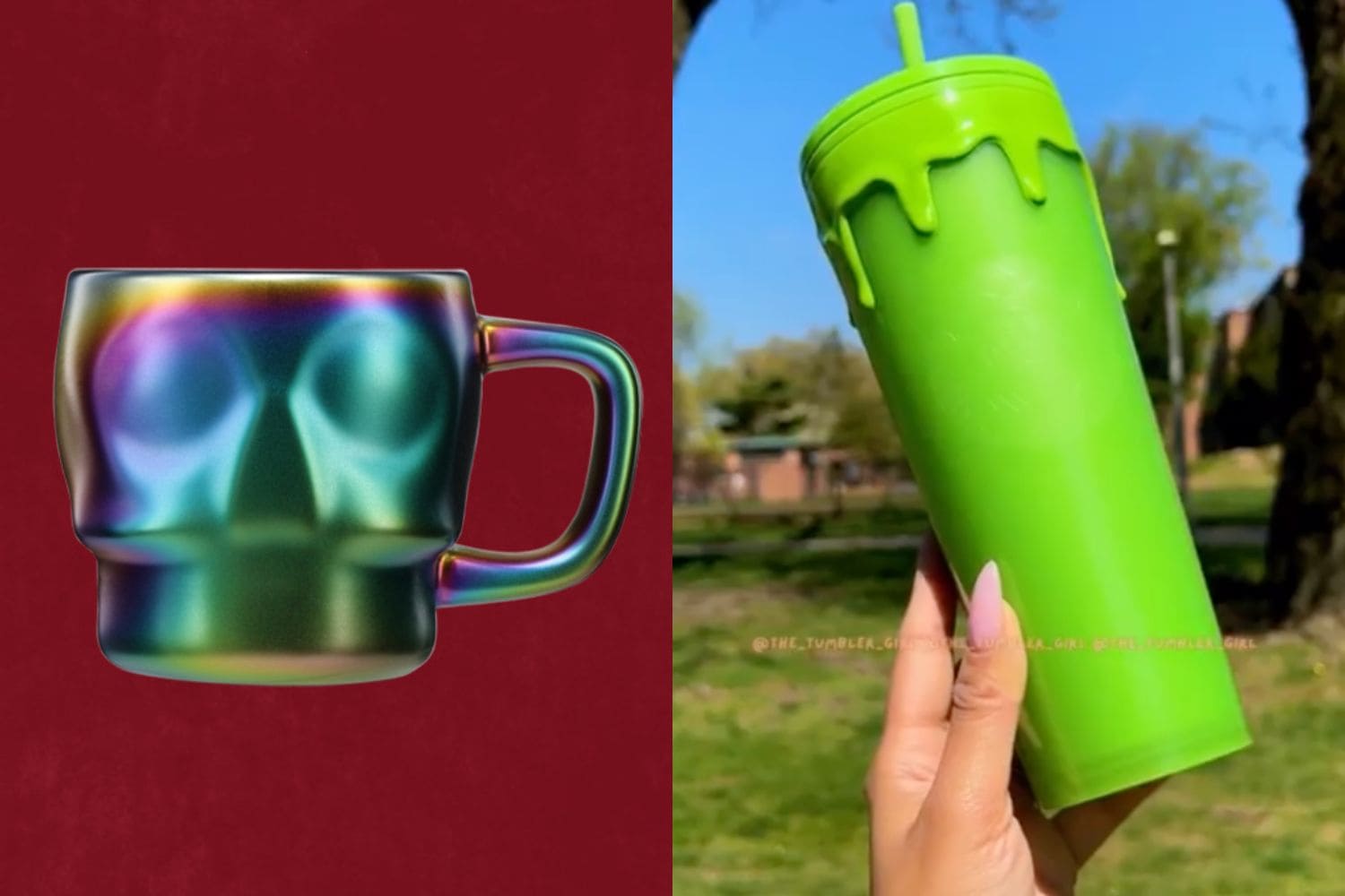 Starbucks Fall Cups for 2023 Include a Glow-in-the-Dark Slime Tumbler -  Let's Eat Cake