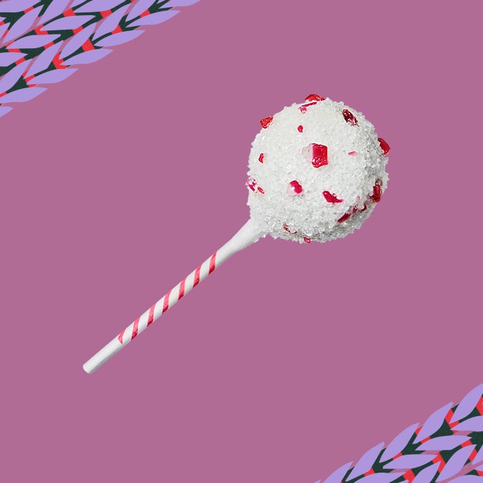 Starbucks Holiday Menu 2023 - peppermint brownie cake pop