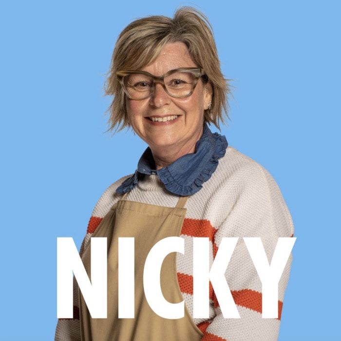 great british bake off cast 2023 - nicky
