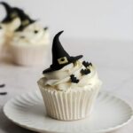 Halloween Cupcake Ideas - Classy Witch Hat Cupcakes
