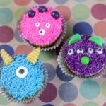 Halloween Cupcake Ideas - Crazy Creatures Cupcakes
