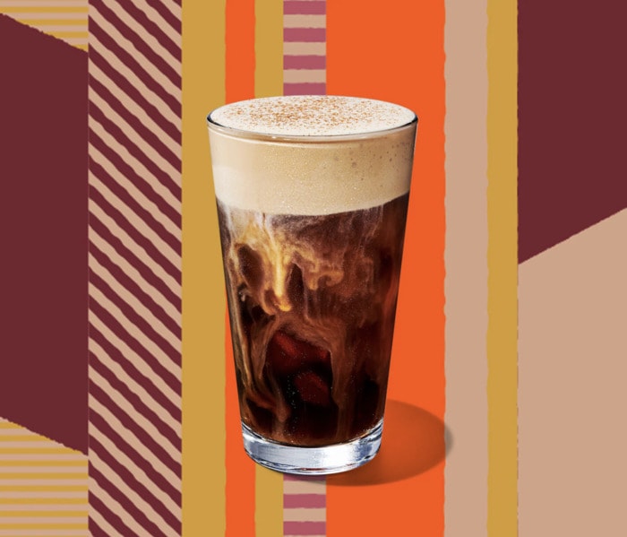 Starbucks fall menu ranked - pumpkin cream cold brew