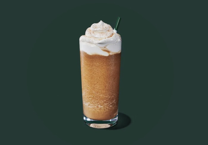 Starbucks fall menu ranked - Pumpkin Spice Frappuccino