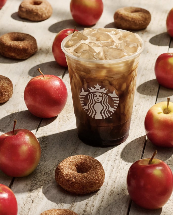Starbucks fall menu ranked - Iced Apple Crisp Oatmilk Shaken Espresso