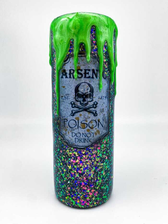 Starbucks Green Slime Tumbler - Glitter Poison Tumbler