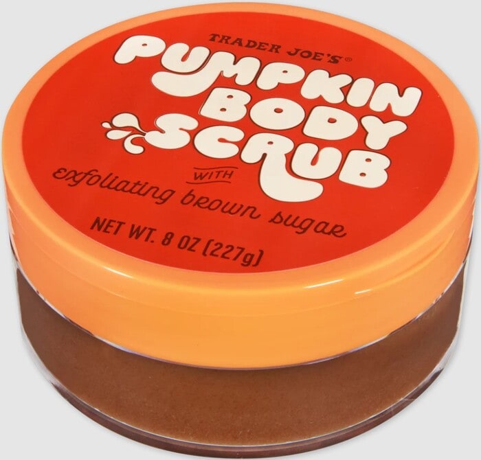 Trader Joes Fall Products 2023 - Pumpkin Body Scrub