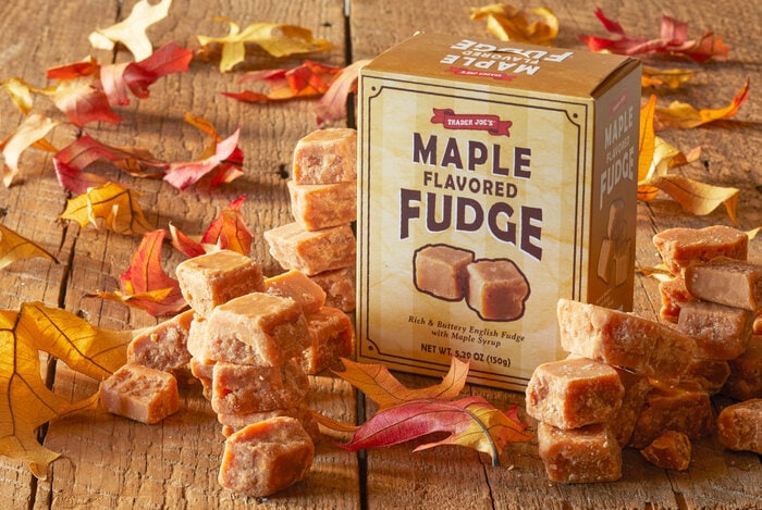 Trader Joes Fall Products 2023 - Maple Flavored Fudge
