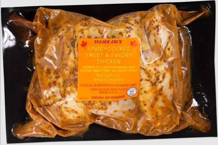 Trader Joe's Halloween 2023 - Spatchcocked Sweet and Savory Chicken