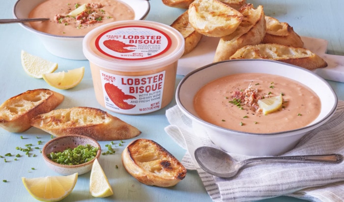 Trader Joes September 2023 - lobster bisque