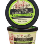 Trader Joes September 2023 - unexpected cheddar cheese spread with hatch chile