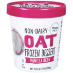 Trader Joes September 2023 - vanilla bean non-dairy oat frozen dessert