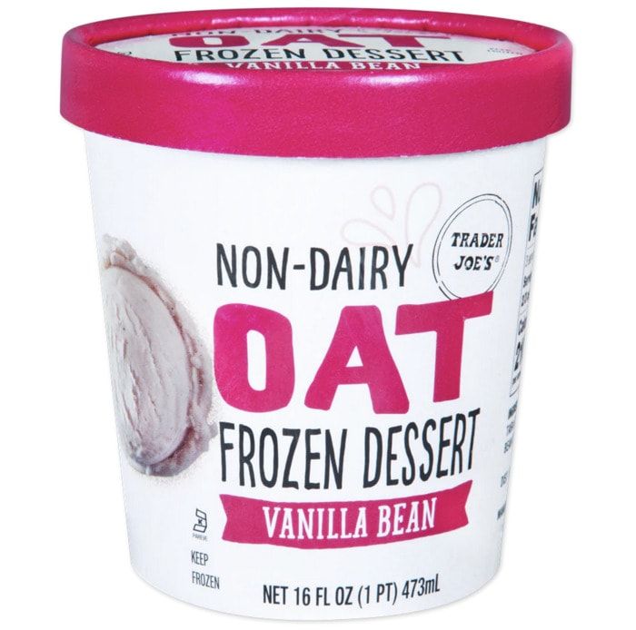 Trader Joes September 2023 - vanilla bean non-dairy oat frozen dessert