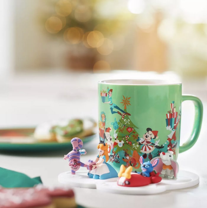 Disney Starbucks Tumbler - Mickey Holiday Candy Cane Straw