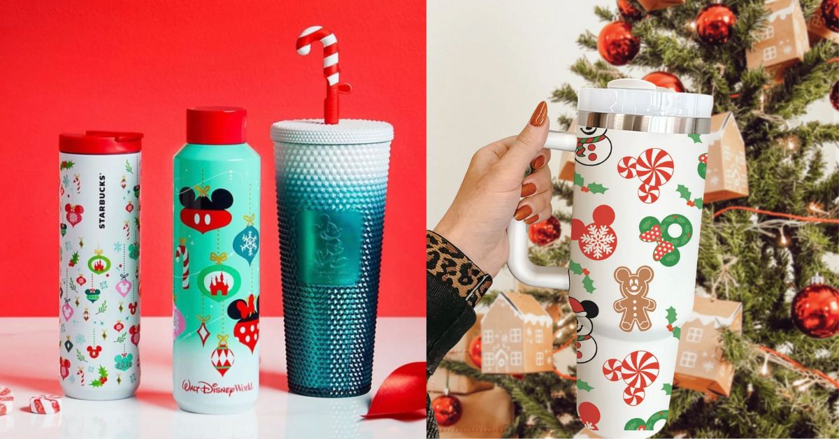 Stanley Just Released a New Holiday Tumbler With a Candy Cane Decorated  Straw