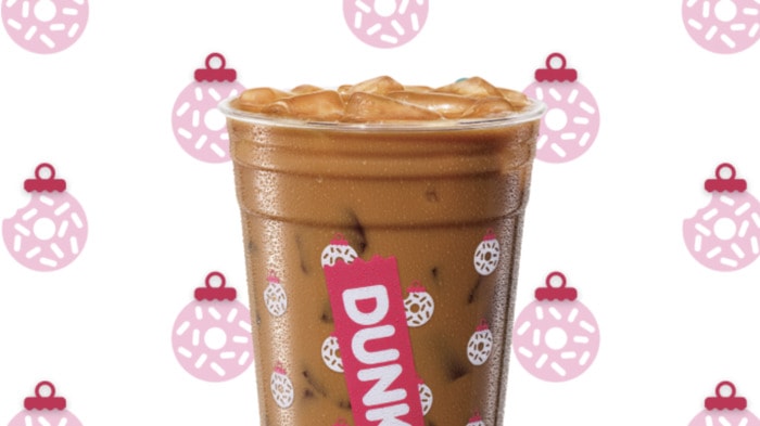 Dunkin Holiday Menu 2023 - Spiced Cookie Coffee