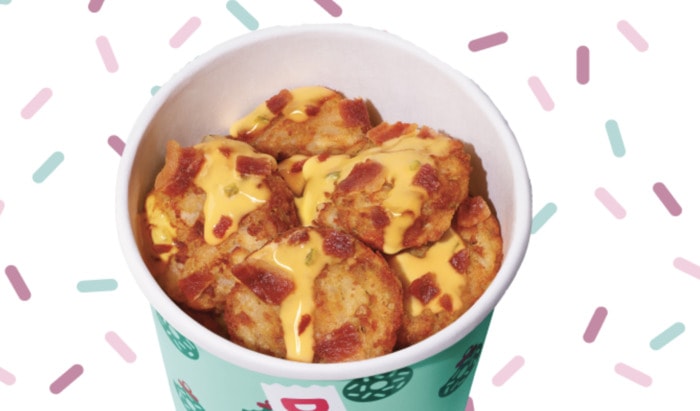 Dunkin Holiday Menu 2023 - Loaded Hash Browns