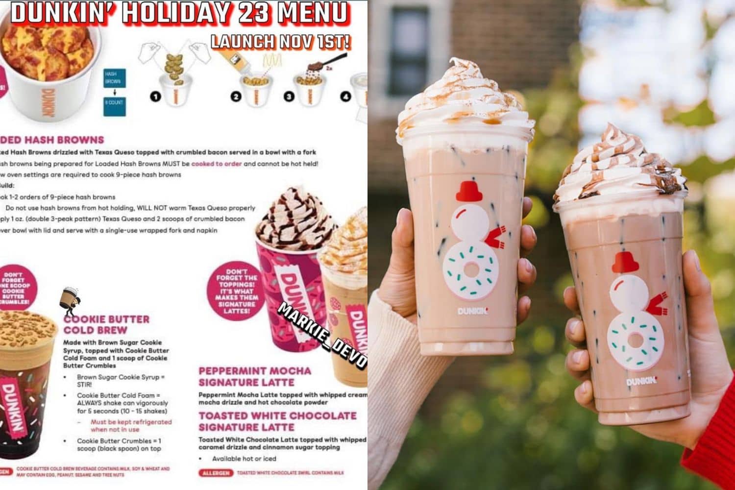 Your Definitive Ranking of Dunkin’s Holiday Drinks Let