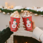 Dunkin Holiday Menu 2023 - Peppermint Mocha Signature Latte