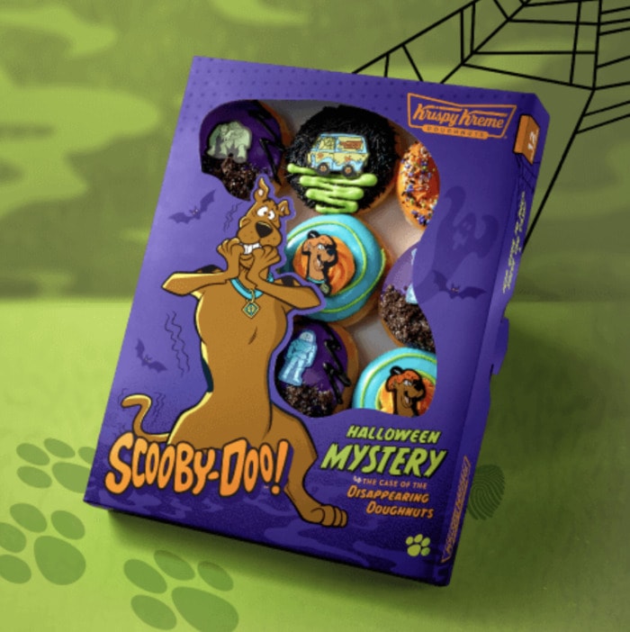 Krispy Kreme Scooby-Doo Doughnuts - Case of the Disappearing Donuts Box