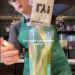 Starbucks Gingerbread Latte Secret Menu Drinks - Gingerbread Matcha Latte