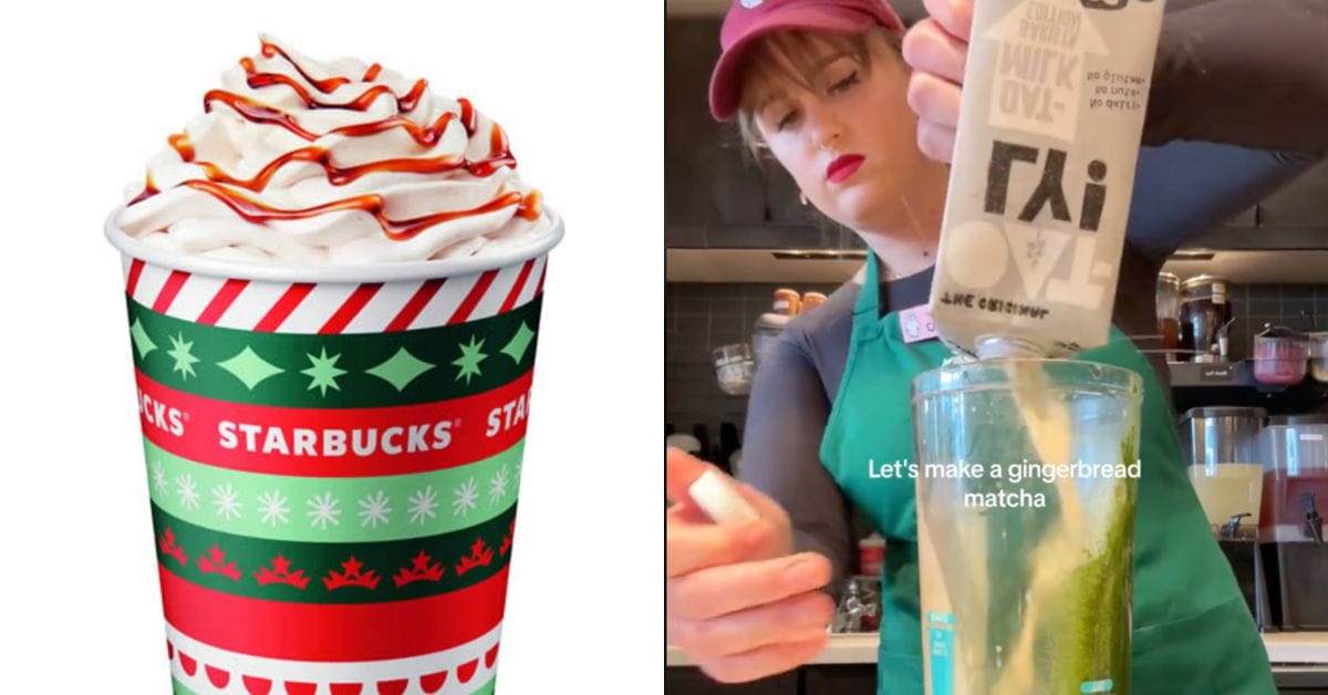 Starbucks Gingerbread Latte Secret Menu Drinks