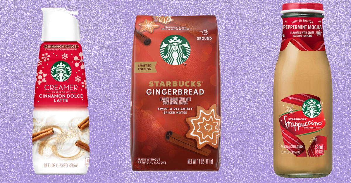 Starbucks Holiday Coffees and Creamers