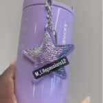 Starbucks Holiday Cups 2023 - Stainless Steel Purple Star Charm