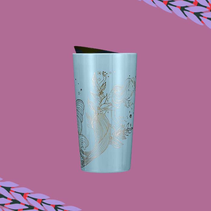 Starbucks Dining | Starbucks Iridescent Mermaid Tumbler Venti | Color: Blue/Purple | Size: 24oz | Mely_Marie's Closet