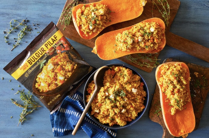 Trader Joe's October 2023 - Bulgar Pilaf with Butternut Squash