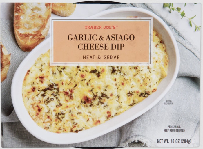 Trader Joe's October 2023 - Garlic and Asiago Cheese Dip
