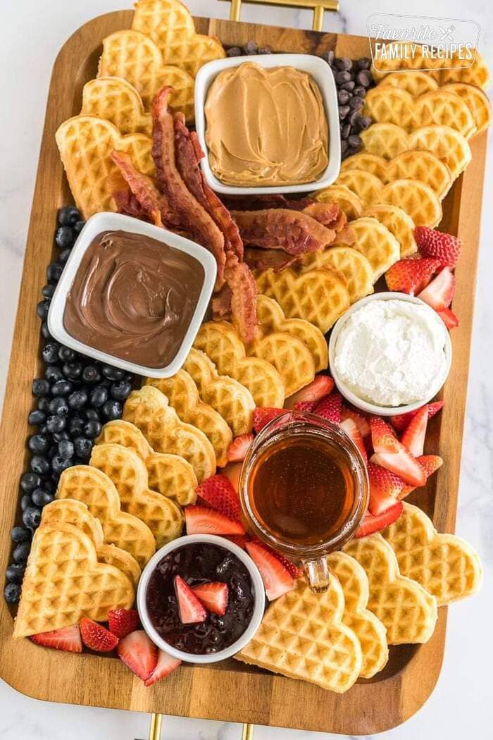 Breakfast Charcuterie Board - Waffle Lovers Charcuterie