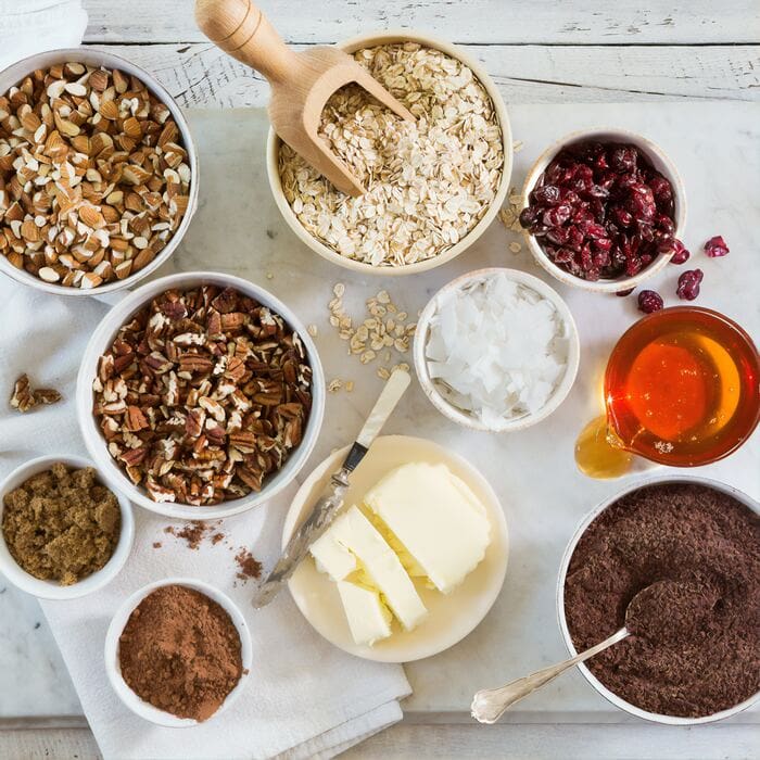 Breakfast Charcuterie Board - toppings