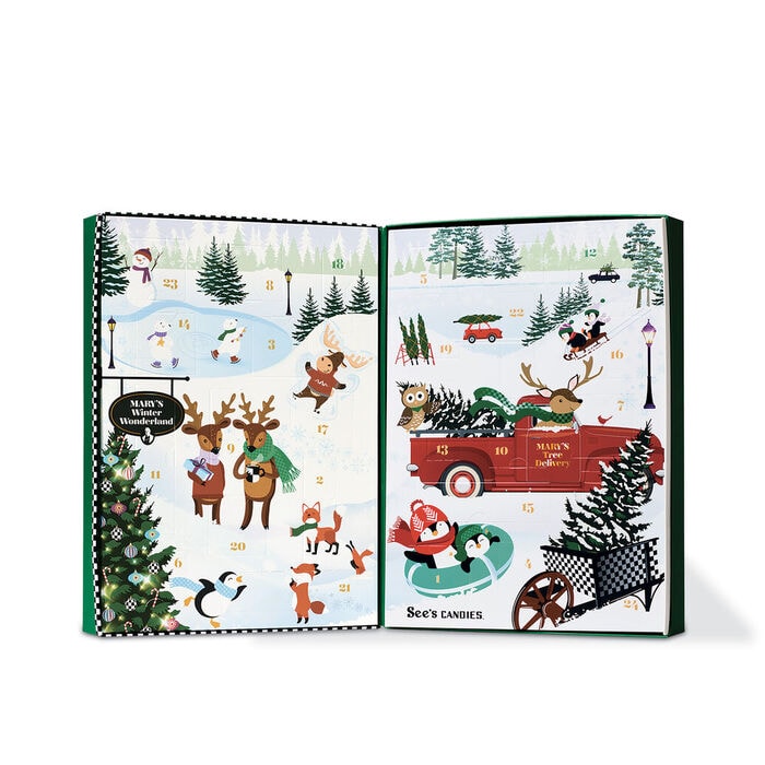 Food Advent Calendar 2023 - See's Candies Advent Calendar